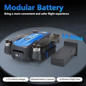 Беспилотный летательный аппарат с камерой 1080P и складной конструкцией — Квадрокоптеры, Toladrone