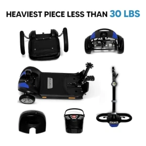 Электрический скутер Z-4 для взрослых — Электросамокаты, NINGBO KS MEDICAL TECH CO.,LTD