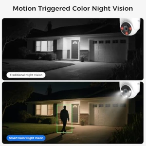 12CH 3K Wired Security Camera System with Smart Dual Light — Камеры видеонаблюдения, Hiseeu