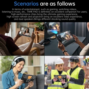 Планшет Rugged Tablet PC с проектором, Unihertz