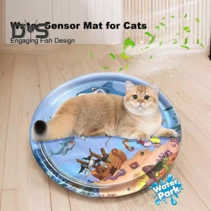 Игровой коврик с датчиком воды для кошек — Поилки-фонтаны для кошек, Kitty Cat House