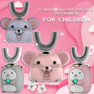 Умная электрическая зубная щетка U-образной формы для детей — Электрические зубные щетки, Shredded cabbage