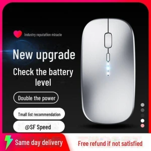 Бесшумная двухрежимная беспроводная Bluetooth-мышь, Computer boost