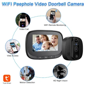 Умная камера дверного звонка — Видеодомофоны, Tuya