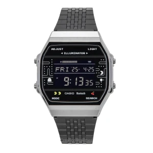 Винтажные цифровые часы PAC-MAN Collaboration Smartphone Link Quartz — Умные часы, Casio