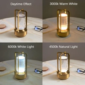 Беспроводная светодиодная настольная лампа с сенсорным управлением — Лампы с Bluetooth-колонкой