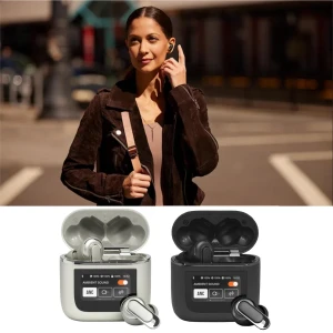 Настоящие беспроводные наушники с шумоподавлением и умным чехлом — Беспроводные наушники, Swimwear