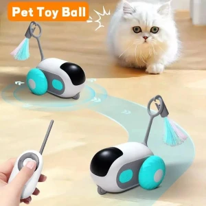 Умная игрушка для кошек с дистанционным управлением — Интерактивные игрушки для кошек, YJMP