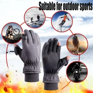 Зимние перчатки с сенсорным экраном — Перчатки с подогревом, Outdeer