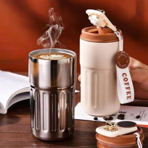 Вакуумная термокружка с дисплеем температуры — Умные бутылки для воды, Practical Household