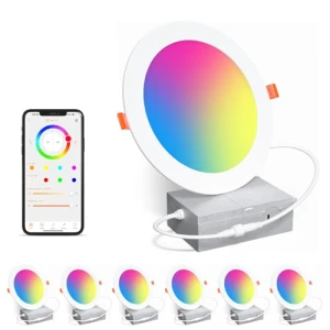 Умные встроенные светильники с изменяемым цветом — Светодиодные ленты, SikSog