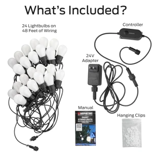 Умные уличные гирлянды RGB+IC+WW — Светодиодные ленты, MONSTER