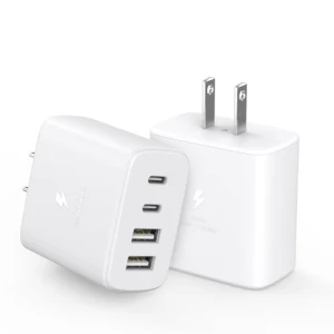 40W 4-портовое зарядное устройство с быстрой зарядкой — Внешние аккумуляторы, Shenzhen Jiaxingyuan Technology Co., Ltd.