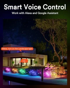 Умные ландшафтные светильники, Lumary