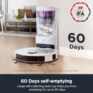 Робот-пылесос с самоочищающейся станцией, Eureka