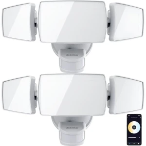 Умная наружная LED-лампа безопасности с датчиком движения — Умные лампы, USTELLAR