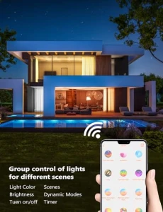 Умные встраиваемые светильники с управлением через приложение и Alexa — Умные лампы, RICHSING