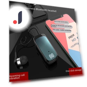 Проводная Bluetooth-гарнитура с зажимом-вкладышем — Наушники, SmartGears