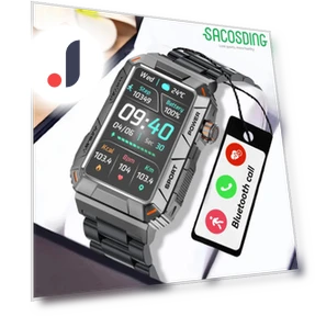 Умные часы с Bluetooth-соединением — Браслеты и клипсы, SACOSDING