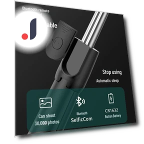 Портативная Bluetooth-палка для селфи-штатив — Селфи-палки и штативы, Smarter than future