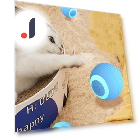 Автоматический катящийся шарик для кошек — Игрушки для питомцев, happyyu
