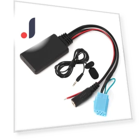 Bluetooth AUX IN кабель адаптер с микрофоном — Адаптеры для подключения устройств, CosyHome