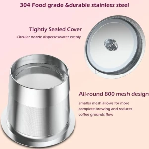 Многоразовые K-капсулы для кофеварки K-eurig, AIMONE