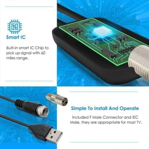 Цифровая телевизионная антенна 4K, Russet Clouds