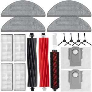 Основная боковая щетка, HEPA-фильтр, тряпка для швабры, пылесборники, Modern Home Furnishing