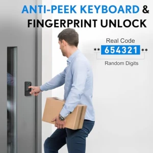 Умный дверной замок с отпечатком пальца — Умные замки, Mutak