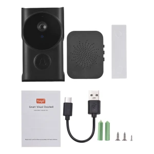 Умный WiFi дверной звонок с камерой, GoolRC