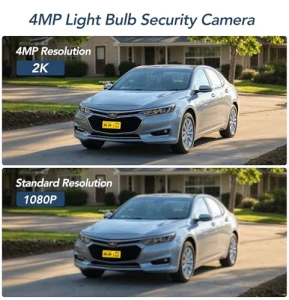 Камера безопасности в виде лампочки — Камеры видеонаблюдения, kalado