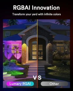 Умные ландшафтные светильники, Lumary