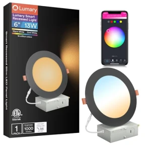 Умное встроенное освещение с изменением цвета, Lumary