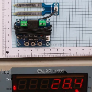 Цифровой контроллер влажности почвы с дисплеем автоматического полива — Датчики влажности почвы, WoW Home