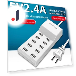Умный USB-зарядник с 10 портами — Зарядные устройства, ElectroCN