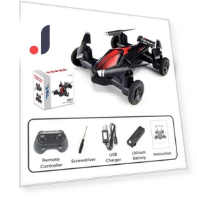 Радиоуправляемый дрон 2в1 Land-Air — Вертолеты, JJRC