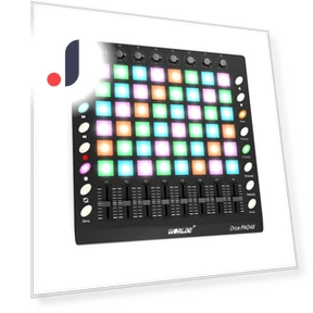 Портативный USB MIDI-контроллер барабанных пэдов — Музыкальные контроллеры, WORLDE