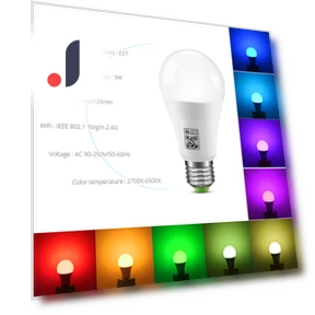 Умная светодиодная лампа RGB RGBW E27 — Светодиодные, MALITAI