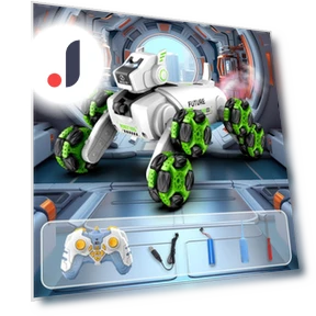 Радиоуправляемая игрушка-робот-собака — Управляемые игрушки и роботы, RC-HCQL