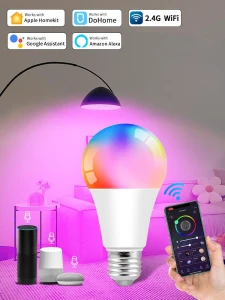 Умная светодиодная лампа RGB E27 — Умные лампы, Build My Home
