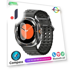 Смарт-часы с NFC, GPS, компасом — Умные часы, maoxiaowei