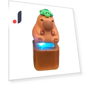 Мультяшная клавиатура Capybara Fidget Keychain — Блоки, Safety toy