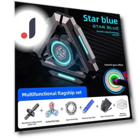 Fidget Spinner металлический сплав гироскоп светящаяся — Спиннеры, Toys-Glory Fourall