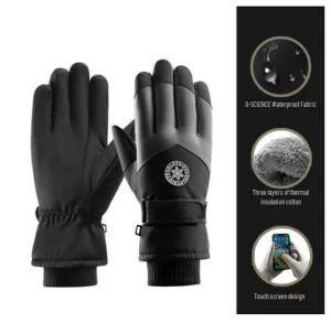 Зимние перчатки для катания на лыжах и велосипеде с сенсорным экраном — Перчатки с подогревом, Luna Living
