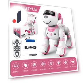 Радиоуправляемый робот-собака — Электронные питомцы, Bai Fen Bai Toys
