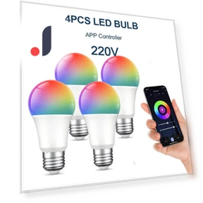 Умная светодиодная лампа E27 RGB — Светодиодные, Actually lighting