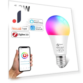 Светодиодные лампочки E27 RGB — Светодиодные, COOKING-MALL