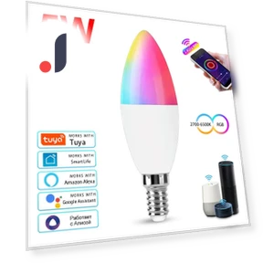 Умная WiFi LED лампа E14 — Светодиодные, Build My Home