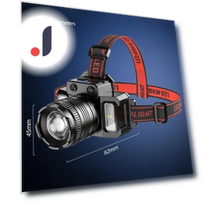 Налобный фонарь с USB зарядкой — Фонарики, YH FlashLight